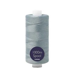 Korbond sytråd – 1 000 m polyesterbelagd grå tråd – sömnad, sömnad och quiltning