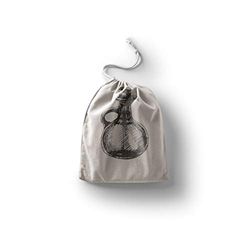 Bonamaison Imprimé Sacs de Coton avec Cordon, Sac D'Épicerie, Sac À Provisions, Réutilisables, Écologique, Pliable, Taille: 20x30 Cm