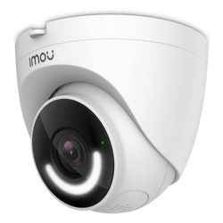 Imou BY DAHUA 2MP WiFi Vaste WiFi Camera met Nachtzicht, 1080P 2Mp, Menselijke bewegingsdetectie met Spotlight en Sirene, IP67 Waterdicht, Werkt met Alexa (Turret)