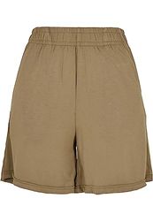 Urban Classics Dames Modal Shorts, kaki, S