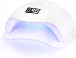 LALILL Lampada UV LED per Unghie 48W - Asciugatrice per Unghie - Lampada per Smalti Gel, Ibrida - Timer 10/30/60/99s, Sensore a Infrarossi, Display LCD - Polimerizzazione, Modellazione, Manicure