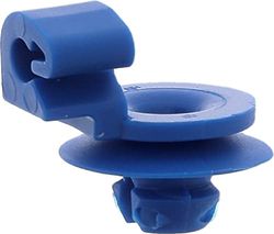 Door Lock Rod Clip for Peugeot/PSA/Citroen Vehicles, 3 mm, Punch, Blue, Pack of 12