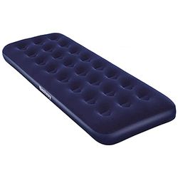 Mountain Warehouse Bestway Single Flocked Airbed Blue One Size