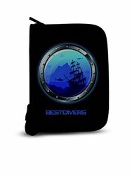 Best Divers AI0446/ART7, Suporto Dive Log Anelli, Modello Oblo', Nero