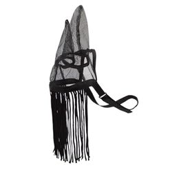 PFIFF 102354 Franges Anti-Mouches avec Filet auriculaire, Noir