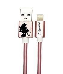 Iphone Lightning KABEL USB o długości 1 m Disney MINNIE MOUSE KISSING