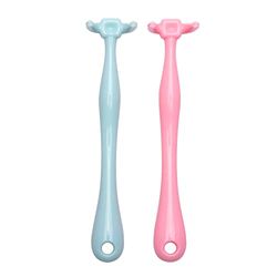 Reusable NO-Waste Dental Floss Handle 2 Counts for Adults and Kids Teeth Cleaning Unflavored Floss Picks Colorful Design Flosser…