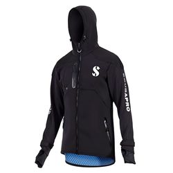 Scubapro Boat Coat Herenjas S-S Koud Water Duikontspanner Kit Unisex - Volwassenen, Zwart, S