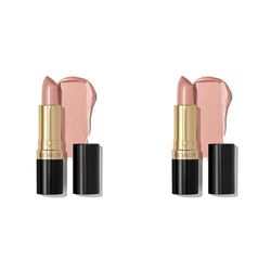 Revlon Super Lustrous Lipstick, High Impact Lipcolour with Moisturising Creamy Formula, Infused with Vitamin E and Avocado Oil in Pink Pearl, Sky Line Pink (025) (Pack of 2)