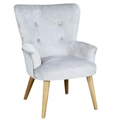 HOME DECO KIDS - Hd6745 – stoel Helsinki voor kinderen, grijs, kinderen, decoratie, slaapkamer, meubels, decoratie