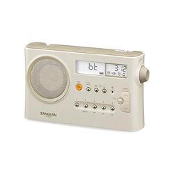 Sangean PR-D4 BT Am/FM/Radio de Sintonización Digital con Bluetooth, Relój, Alarma