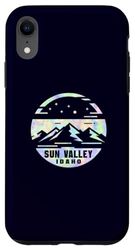 Carcasa para iPhone XR Diseño montañoso de Sun Valley, Idaho, Sun Valley ID