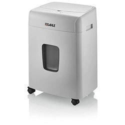 Dahle Trituradora de papel ShredMatic 90 Autofeed (90 hojas, P-4, corte de partículas, sin aceite ni mantenimiento, alimentación automática de papel) gris claro/gris polvoriento