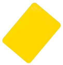 Aidapt - Vm985by - Set De Table En Caoutchouc Siliconé Antidérapant - Jaune - Taille 25x18cm