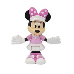 Giochi Preziosi Minni Minni Minni Tennista 8 cm, articulé avec 4 Points d'articulation, collectionnez-Les Tous pour Enfants à partir de 3 Ans, MCC16300