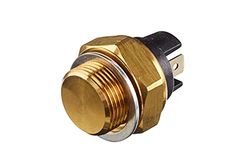 HELLA 6ZT 007 800-011 Interruptor de temperatura, ventilador do radiador - 12 V - 2 polos - Conector plano - aparafusado - Contato de fecho