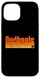 Northgate, Ohio Retro 80s Style Case for iPhone 15