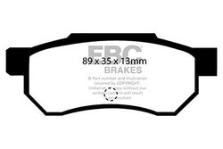 EBC Brakes DP642 Blackstuff Brake Pads