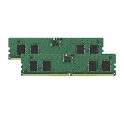 Kingston Märkesminne 16 GB (2 x 8 GB) kit med 2 DDR5 4800 MT/s dimm-modul KCP548US6K2-16 skrivbordsminne