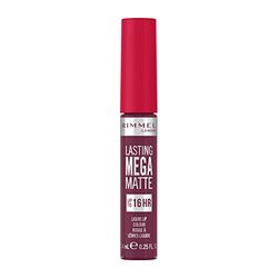 Rimmel London Lasting Mega Matte Liquid Lip - 940 Rock Me Purple, 7.4ml