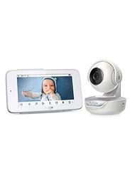 Hubble Connected Nursery Pal Deluxe Touch Smart HD babymonitor met 5 inch touchscreen en draagbare camera