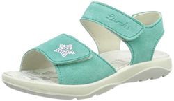 Lurchi Garçon Fille Fermi Sandale, Turquoise, 25 EU