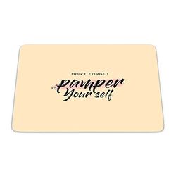 Bonamaison, Tapis de Souris Rectangle Imprimé Numériquement, Fond Antidérapant, pour Bureau et Maison, Taille: 22x18cm