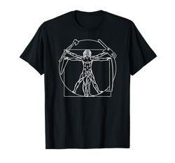 Camiseta leñador - motosierra y hacha forestal talar árboles Camiseta