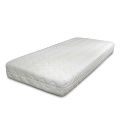 BONEX Högkvalitativt madrasskydd aloe vera 80 x 200 cm, 13–15 cm högt, med dragkedja, komfort, madrasser, total storlek, 80 x 200 cm – 13 – 15 cm, dubbel duk, allergiker lämplig för 60 grader,