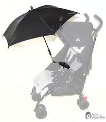 Baby parasol compatibel met Hauck Pacific Shopper Torry-Condor zwart