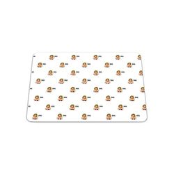 Bonamaison, Rectangle Pop Art Digital Printed Mouse Pad, Non-Slip Base, for Office and Home, Size: 22 x 18 cm