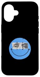 Blue Ha HA Pay Me. Grafica blu Custodia per iPhone 16
