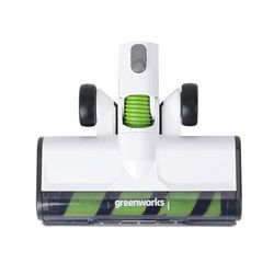 Greenworks Stick Vacuum Soft Brush Roll, Green,grey,white