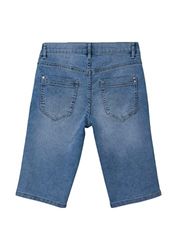 s.Oliver Junior Boy's Jeans Bermuda, Fit Seattle, blauw, 134, blauw, 134 cm