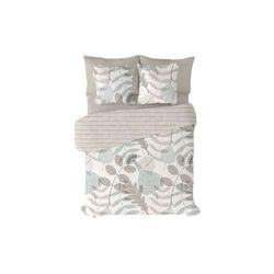 Pierre Cardin Nestor Beddengoedset, bruin, voor bedden van 90 cm breed, 3-delig