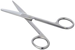 GIMA Ciseaux Droits - Bouts Ronds Pointus - 11.5 Cm