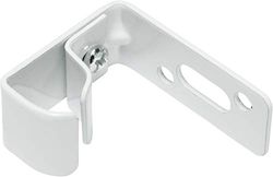 Gardinia Wall Bracket for U-Rail White, Steel, Applicable, 2