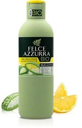 Felce Azzurra Bąben pod prysznic bio Aloe Vera & Lemon – kąpiel pod prysznic o świeżym zapachu cytrusów i aloesu na bazie ekologicznej – opakowanie 100% nadające się do recyklingu – 1 opakowanie (1 x 500 ml)