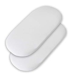 Clevamama - Lençol-capa para carrinho de 38 x 82 cm (2 Pk)