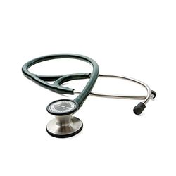 Amerikansk diagnostikannonsområde 601 konvertibel kardiologi stetoskop med inställbar AFD-teknik, pediatrisk membran, Mörkgrön, 1