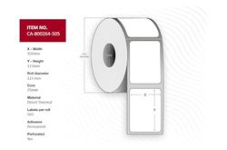 Capture Label 102 x 127 mm, Core 25 mm, Marque :