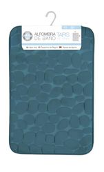 FORNOR 24540 Tapis DE Salle DE Bain Pierre Bleue 40 x 60 cm