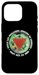 Jugador Snooker Cumpleaños nacido en 2006 Francés Snooker Carcasa para iPhone 16 Pro