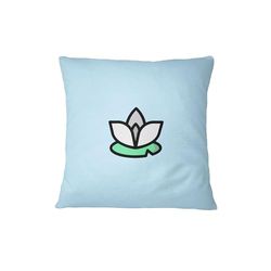 Bona Basics, Funda De Cojín Decorativa, Funda De Cojín Decorativa, Decoración del Hogar, para Sofá, Cafetería, Tamaño: 45X45 Cm, ​​Color: Azul Claro
