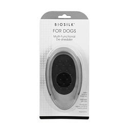 BioSilk voor honden Combo Deshedding & Massage Palm Brush