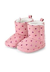 Sterntaler Boy's Girl's Baby Booties Boots, Pink (Rosa 5301911), 1.5/2 UK Child
