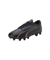 PUMA Ultra Play Fg/Ag Jr Soccer Shoe, Unisex niños, Puma Black Copper Rose, 37 EU