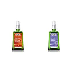 WELEDA - Huile de Massage à l'Arnica - Préparation et Récupération Sportives - Flacon Bio 100 ml & Huile Relaxante à la Lavande - Détend et Apaise - Flacon Pompe en Verre 100 ml