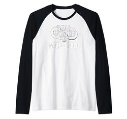 Funny Marco Polo Player Real Women Play Marco Polo Maglia con Maniche Raglan