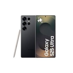 Samsung Galaxy S25 Ultra 1TB Teléfono Móvil con IA, Galaxy AI, 12GB RAM, Cámara 200MP, Dual SIM, IP68, Garantía del Fabricante 3 Años + 1 Año Extra, Titanio Negro (Versión Española)